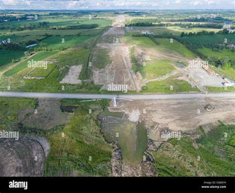 Highway 407 East Construction in 2014 Stock Photo - Alamy