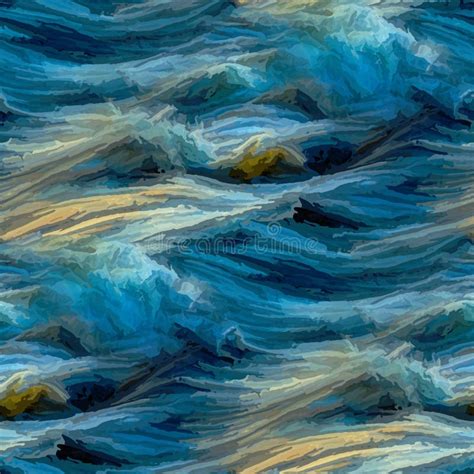 Rolling Ocean Waves at Sunset Stock Image - Image of water, seamless: 241289031