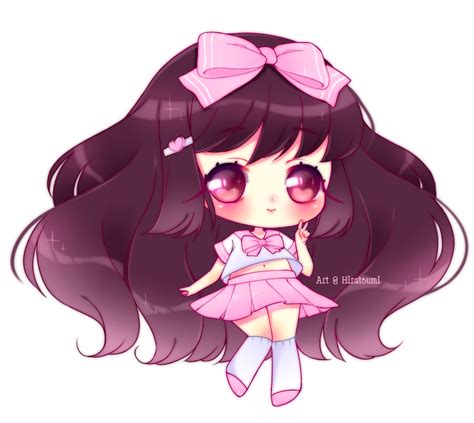 Simple Chibi - Cute Girl by Hiratsumi on DeviantArt