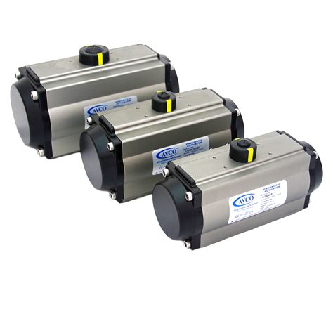 Pneumatic Actuators - Quarter Turn, Double Acting or Spring Return - Avcovalve