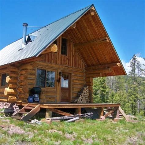 Montana cabin | Small log cabin plans, Cabin, Log cabin homes