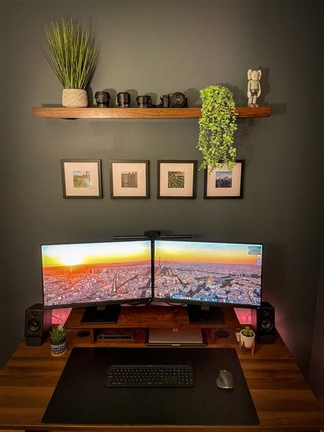 Home Office Setup | Home office setup, Computer desk setup, Office desk set