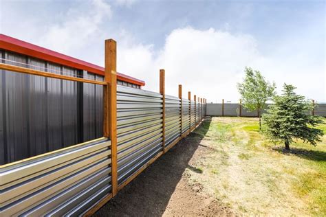 Box Rib Panels - Metal Panel Systems by Bridger Steel | Metal panels, Corrugated metal fence ...