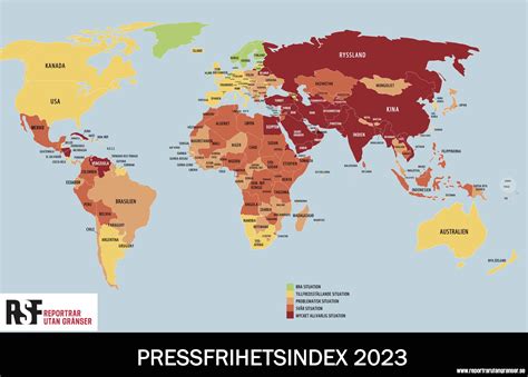 Pressfrihetsindex 2023 – journalistiken hotad av fejkat innehåll ...