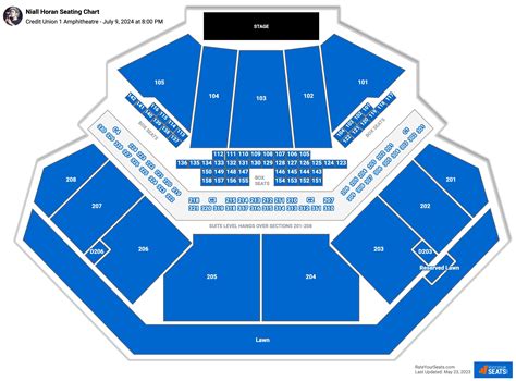 Credit Union 1 Amphitheatre Seating Chart - RateYourSeats.com