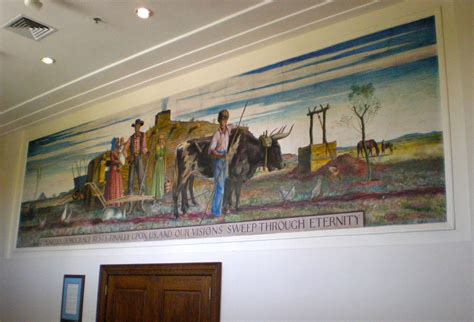 Texas Post Office Murals - Sid Richardson Museum - Fort Worth, Texas