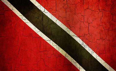 Grunge Trinidad and Tobago flag Digital Art by Steve Ball - Fine Art ...