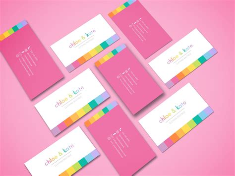 Colorful Business Card Template | Colorful business card, Business ...