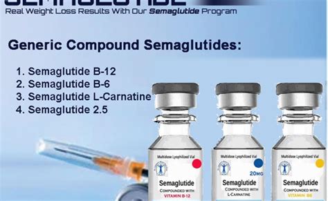 Compound Semaglutide Vs Ozempic Wegovy And Mounjaro For Weight Loss ...