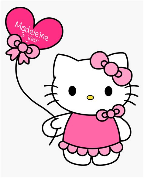 Hello Kitty Pink Png Clipart , Png Download - Hello Kitty Cute Drawings ...