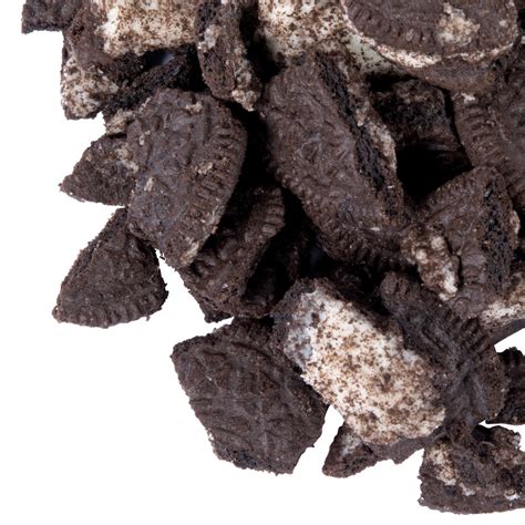 Nabisco 2.5 lb. Medium Oreo Cookie Crumb Pieces - 4/Case