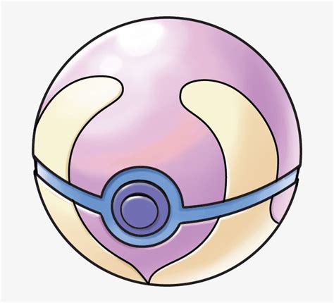 Heal Ball - Heal Ball Pokemon - 664x664 PNG Download - PNGkit