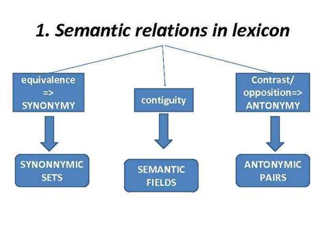 THE SEMANTIC STRUCTURE OF THE ENGLISH LEXICON