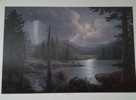 Jesse Barnes Moonlight Reflections Limited Signed | Etsy