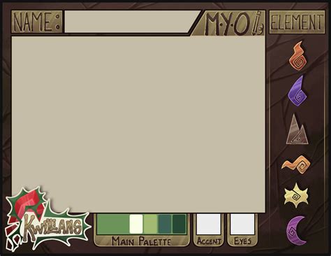 MYO Template: Green by Kwillian-Resource on DeviantArt