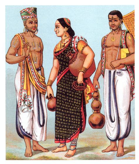 KUALA SKYLAB: AUGUST RACINET. COSTUMES. INDIA.HINDUS. EXAMPLES OF BRAHMINS.