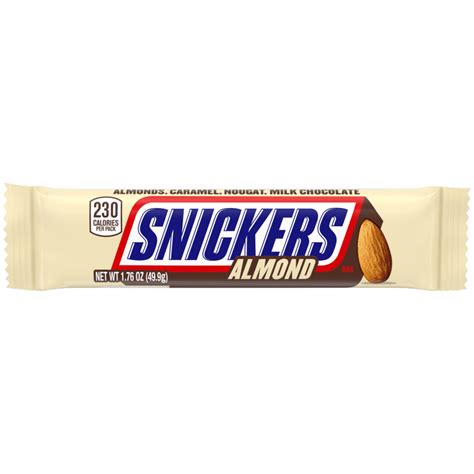 SNICKERS Almond Singles Chocolate Candy Bars, 1.76 oz | SNICKERS®