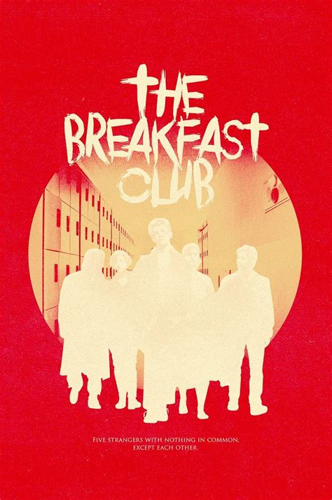 The Breakfast Club | The breakfast club, Breakfast club poster, Breakfast club movie