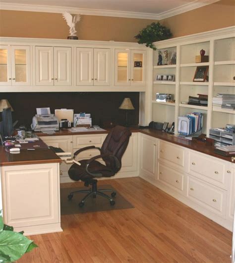 23 Amazing Home Office Built In Cabinets Ideas For Your Work Room ...