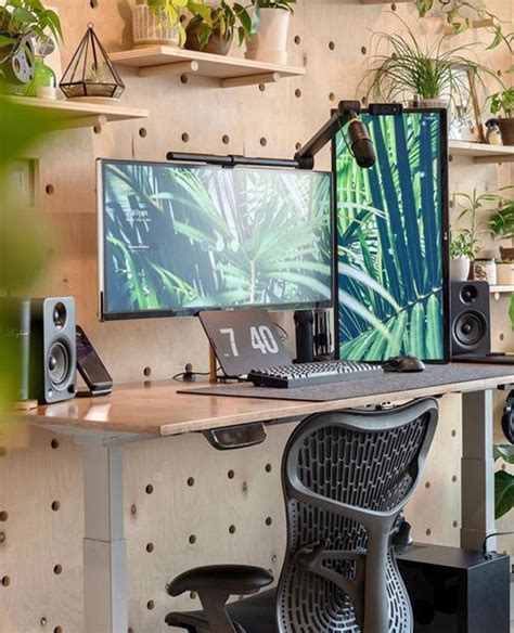 25 Cool Gaming Desk Setup With Indoor Plants - vrogue.co
