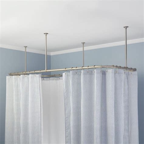 Suspended Ceiling Mounted Shower Curtain Rod at Cindy Jones blog