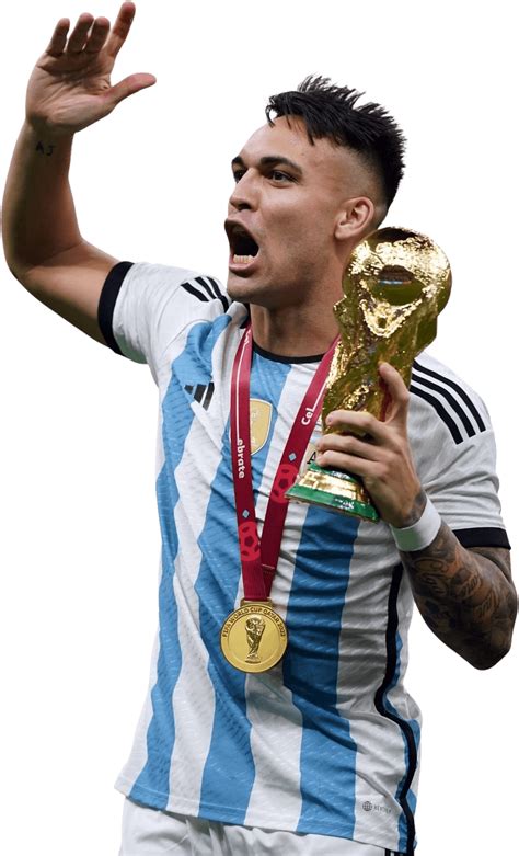 Lautaro Martinez Argentina football render - FootyRenders