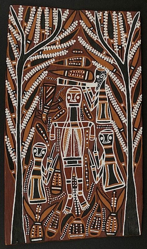 Aboriginal Australian Bark Paintings | Museum of Natural and Cultural ...