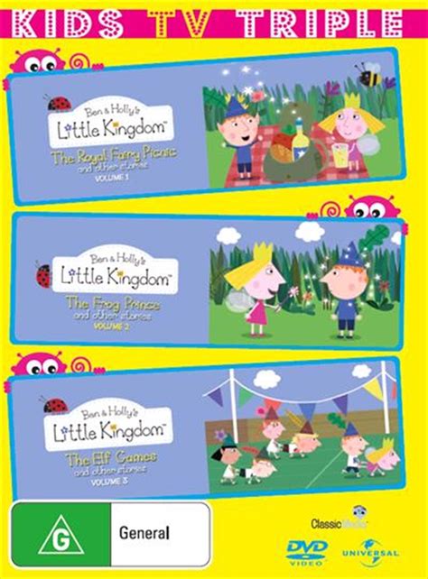 Ben And Holly's Little Kingdom - Vol 1-3 | Kids TV Triple - Boxset ...