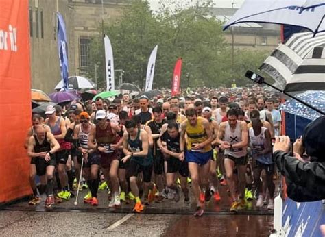 Edinburgh Marathon 2024: 16 pictures of the gruelling race as competitors forced to weather the ...