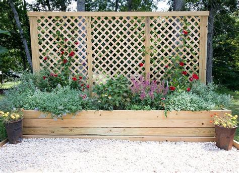 Privacy Screen Planter DIY - | Privacy screen outdoor, Diy planters, Garden privacy screen