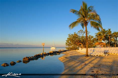 Sailboat at Beach Gilberts Resort Key Largo Florida Keys | Royal Stock Photo