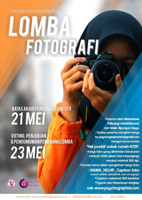 Poster Lomba Fotografi – Penggambar