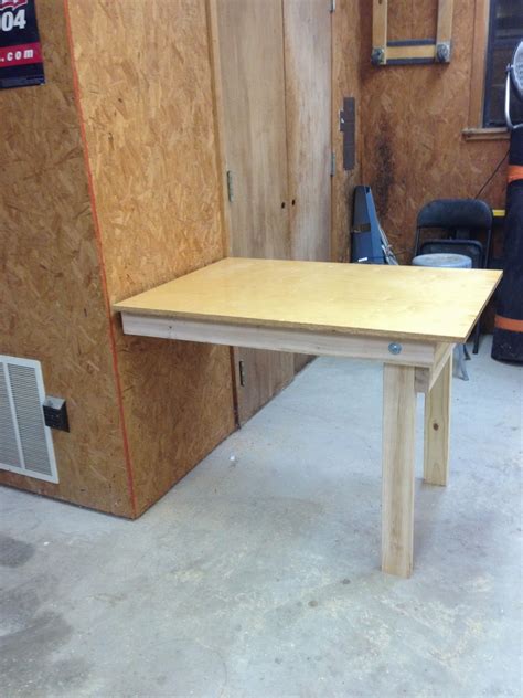 Wilker Do's: DIY Fold Down Workbench | Diy workbench, Workbench, Woodworking bench