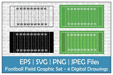 Football Field Template Printable