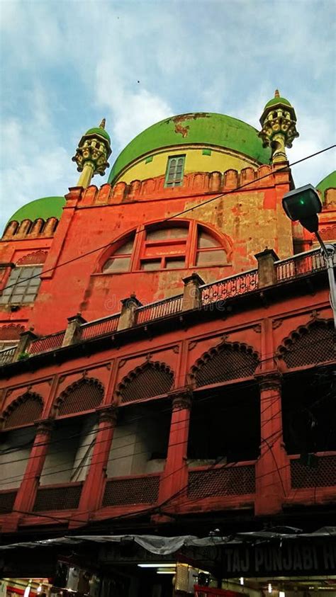 Nakhoda Masjid,the Principal Mosque Of Kolkata Stock Image - Image of ...