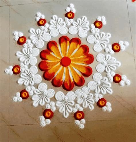 35+ Easy Simple Rangoli Designs For Beginners With Step-by-Step Guide