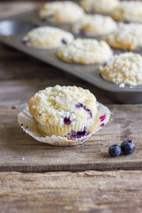 Lemon Blueberry Greek Yogurt Muffins - Lovely Little Kitchen