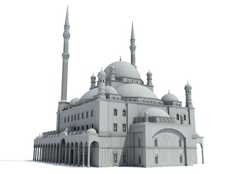 Mosque of Muhammad Ali 3D | CGTrader