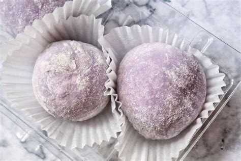 Taro Mochi, Easy Recipe Using Milk Tea Powder | Recipe | Mochi recipe ...