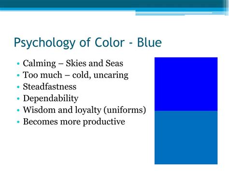 PPT - Color Psychology PowerPoint Presentation - ID:410836