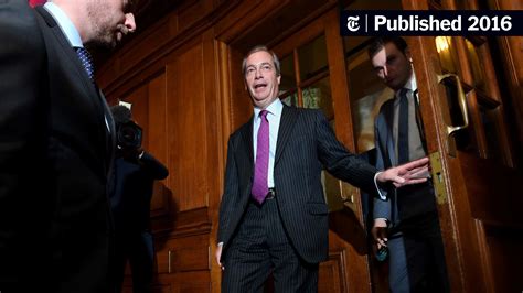 Nigel Farage Called a ‘Disgrace’ for Remarks About Berlin Attack - The ...