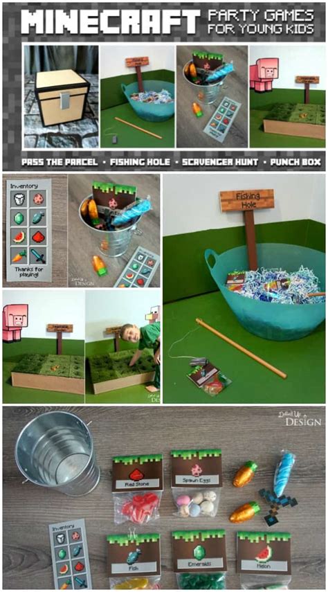 Minecraft Party Games For Kids - Moms & Munchkins