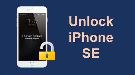 How to Unlock iPhone SE 2020 without Passcode or iTunes - YouTube