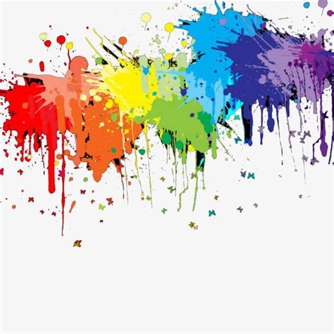 Simple Color Splash Pigment | Watercolor splash, Splatter art, Color splash