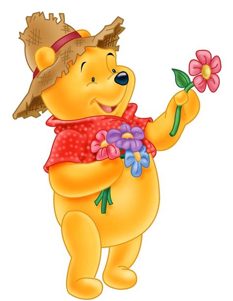 Winnie the Pooh PNG Clip Art Image | Рисунки диснея, Раскраска для ...