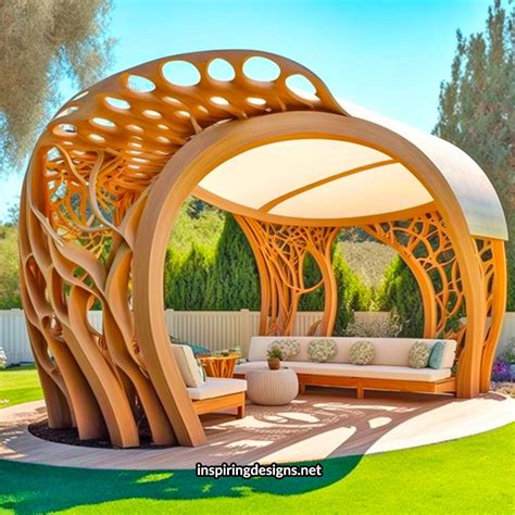 Tons Of Creative Pergola and Gazebo Designs That Are Stunningly Beautiful – Inspiring Designs