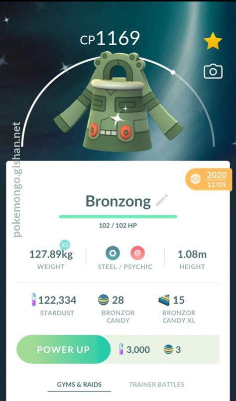 Bronzong - Pokemon Go