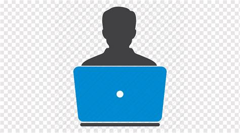 Laptop Computer Icons User, Drawing Computer User, blue, rectangle, computer png | PNGWing