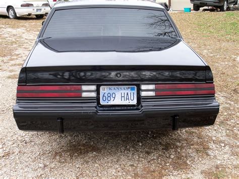 1987 Buick Regal T-Type Black WE2 Turbocharged New Wheels Tires NO ...