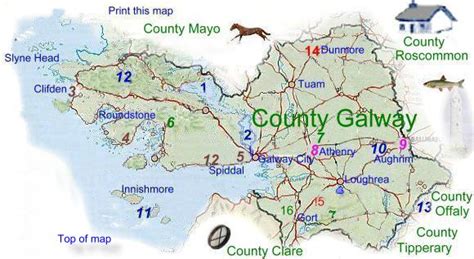 Map of County Galway.